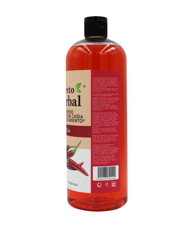 Shampoo Prevención Caída - Secreto Herbal